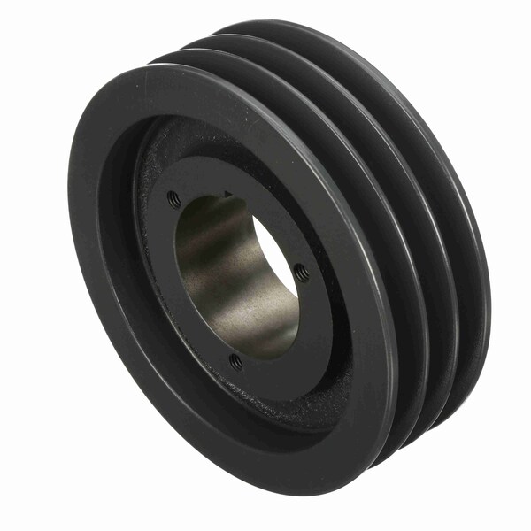 3 Groove Cast Iron Bushed Bore Multiple Sheave, 3Q5V75